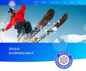 Website Skiclub Großhabersdorf